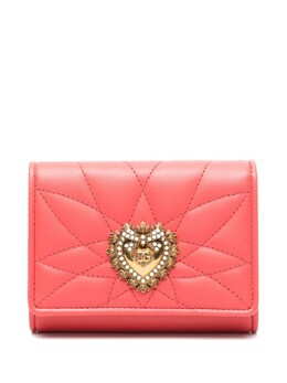Dolce & Gabbana: Красный кошелёк  Sacred Heart