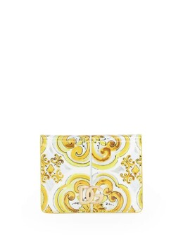 Dolce & Gabbana: Кошелёк  Majolica с принтом