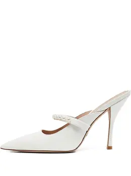 Stuart Weitzman: Белые сабо 