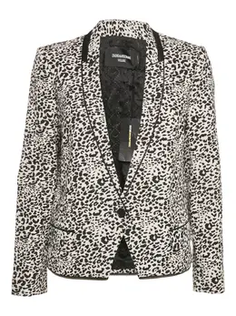 Zadig&Voltaire: Жакет с леопардовым принтом 