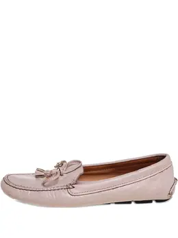 Prada Pre-Owned: Бежевые лоферы 