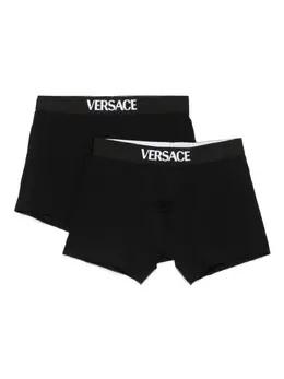 Versace: Шорты с принтом 