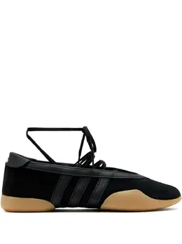 adidas: Чёрные балетки 