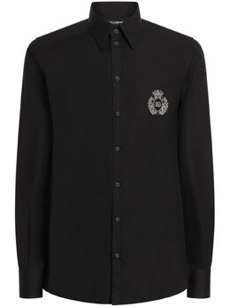 Dolce & Gabbana: Чёрная рубашка 