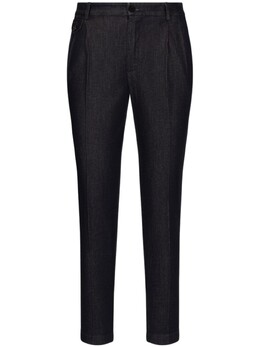 Dolce & Gabbana: Чёрные джинсы 