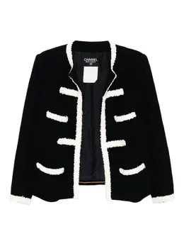 CHANEL Pre-Owned: Твидовая куртка 