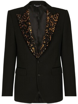 Dolce & Gabbana: Пиджаки с леопардовым принтом 