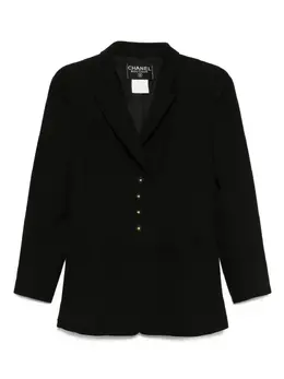 CHANEL Pre-Owned: Однобортная куртка 