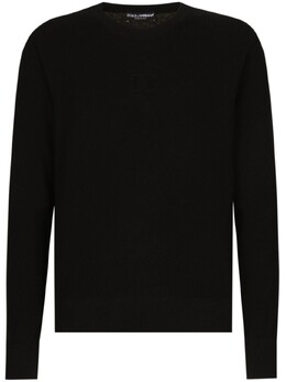 Dolce & Gabbana: Чёрный свитер 