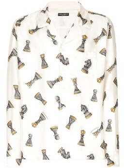 Dolce & Gabbana: Шёлковая рубашка 
