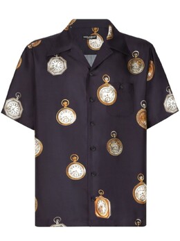 Dolce & Gabbana: Шёлковая рубашка 