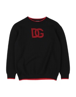 Dolce & Gabbana: Чёрный свитер 