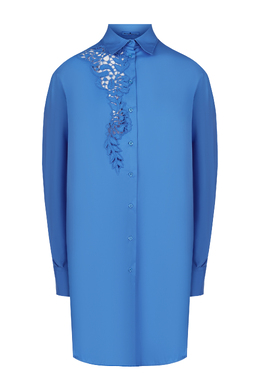 ERMANNO SCERVINO: Синяя блуза 