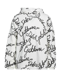 Dolce & Gabbana: Белая толстовка 