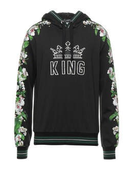 Dolce & Gabbana: Чёрная толстовка 
