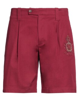Dolce & Gabbana: Бордовые шорты 