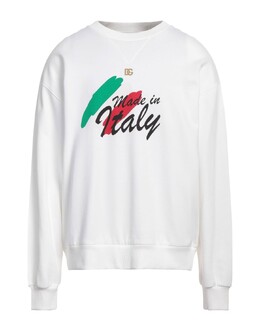 Dolce & Gabbana: Белая толстовка 