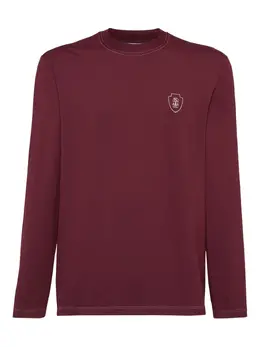 Brunello Cucinelli: Футболка с длинным рукавом 