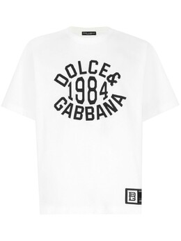 Dolce & Gabbana: Белая футболка 