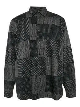 Burberry Pre-Owned: Рубашка с принтом 