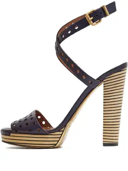 Fendi Pre-Owned: Голубые сандалии 