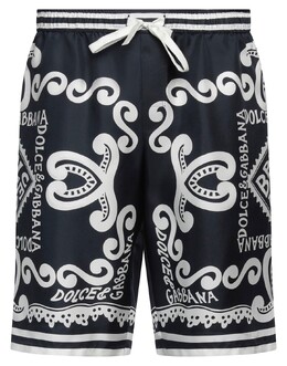 Dolce & Gabbana: Синие шорты 