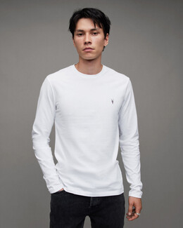 AllSaints: Футболка  Tonic с длинным рукавом