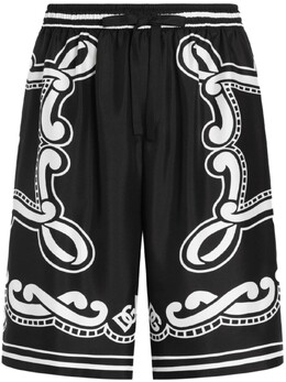 Dolce & Gabbana: Шорты с принтом 