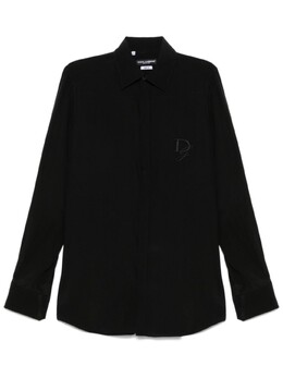 Dolce & Gabbana: Чёрная рубашка 