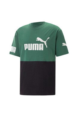 PUMA: Зелёная футболка 