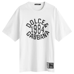 Dolce & Gabbana: Белая футболка 