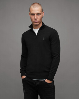 Allsaints: Свитер с воротником 