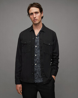 AllSaints: Военные рубашка 