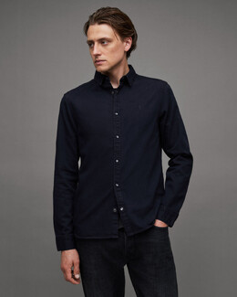 AllSaints: Джинсовая рубашка 