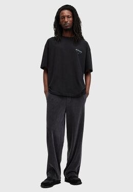 Allsaints: Футболка с принтом 