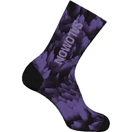 Salomon: Фиолетовые носки 