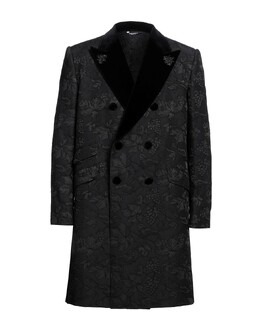 Dolce & Gabbana: Чёрное пальто 
