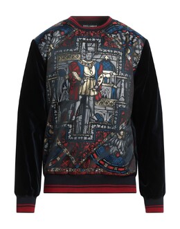 Dolce & Gabbana: Чёрная толстовка 