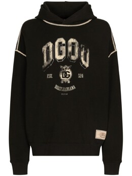 Dolce & Gabbana: Чёрная толстовка  DG
