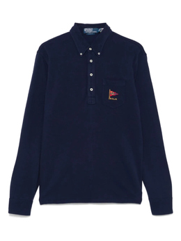 Polo Ralph Lauren: Синяя рубашка 