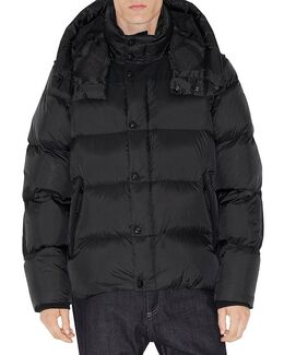 Burberry: Куртка с капюшоном 