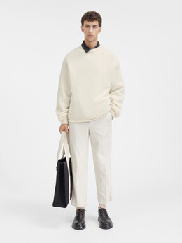 Jacquemus: Светлый свитер 