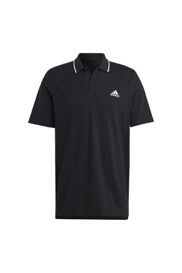 Adidas: Чёрная футболка 
