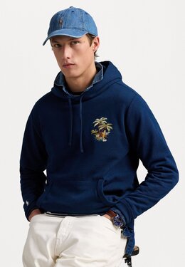 Polo Ralph Lauren: Тёмная толстовка 