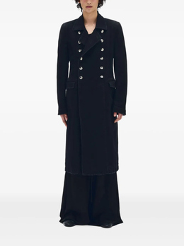 Ann Demeulemeester: Двубортный плащ 