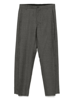 MM6 Maison Margiela: Серые брюки 