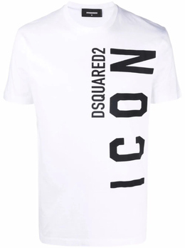 Dsquared2: Белая футболка 