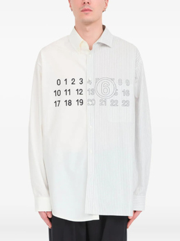 MM6 Maison Margiela: Белая рубашка 