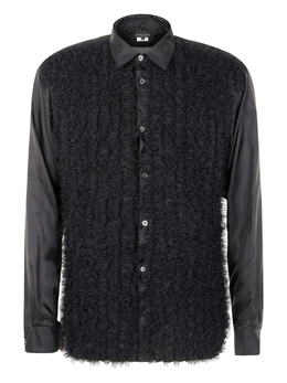 Comme des Garçons Homme Plus: Чёрная рубашка 