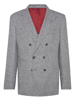 Brunello Cucinelli: Серые пиджаки 